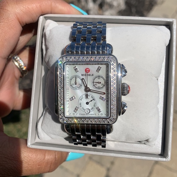 Michele Deco Diamond watch - Picture 5 of 7